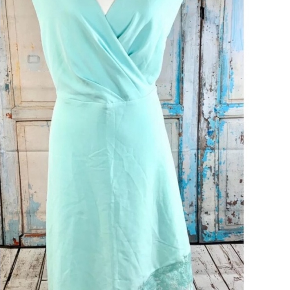 Lane Bryant v-neck lace dress